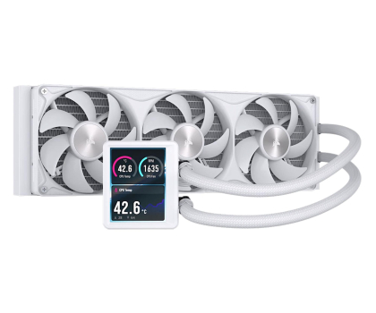 Chłodzenie wodne Corsair NAUTILUS II 360 RS LCD 3x120mm White
